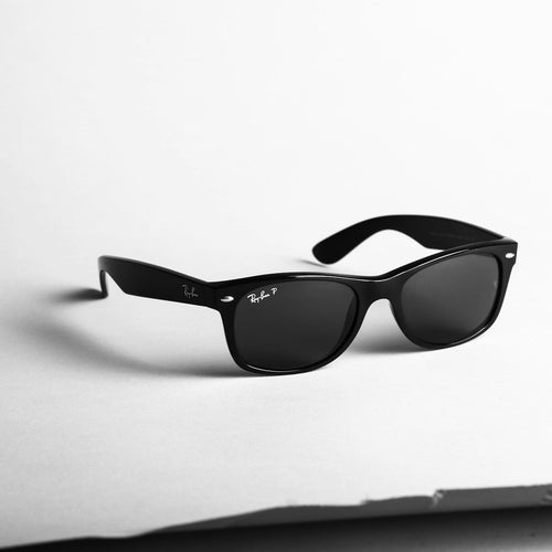 Classic gold-frame aviator sunglasses